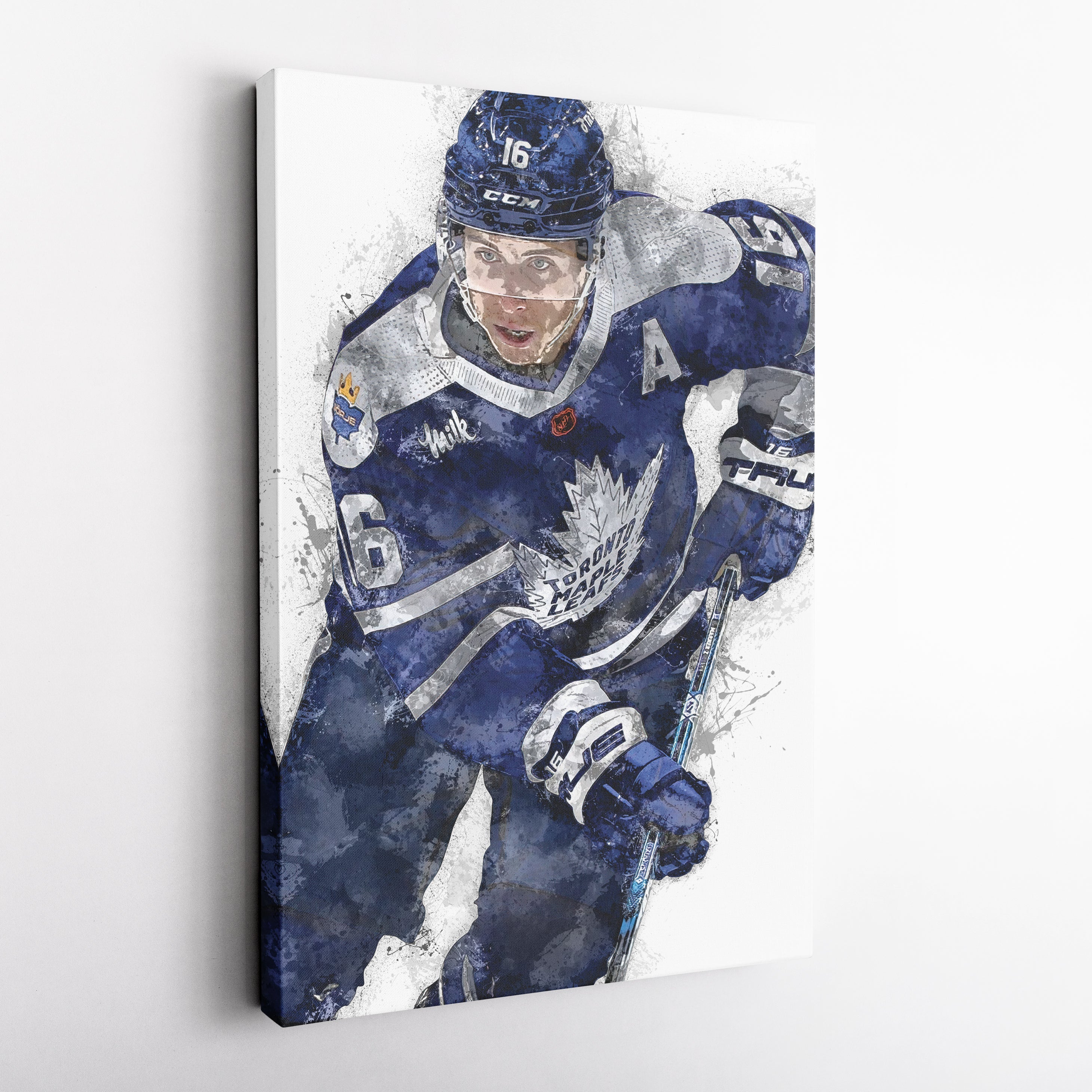 Mitch Marner Canvas Art – Toronto Maple Leafs Wall Decor