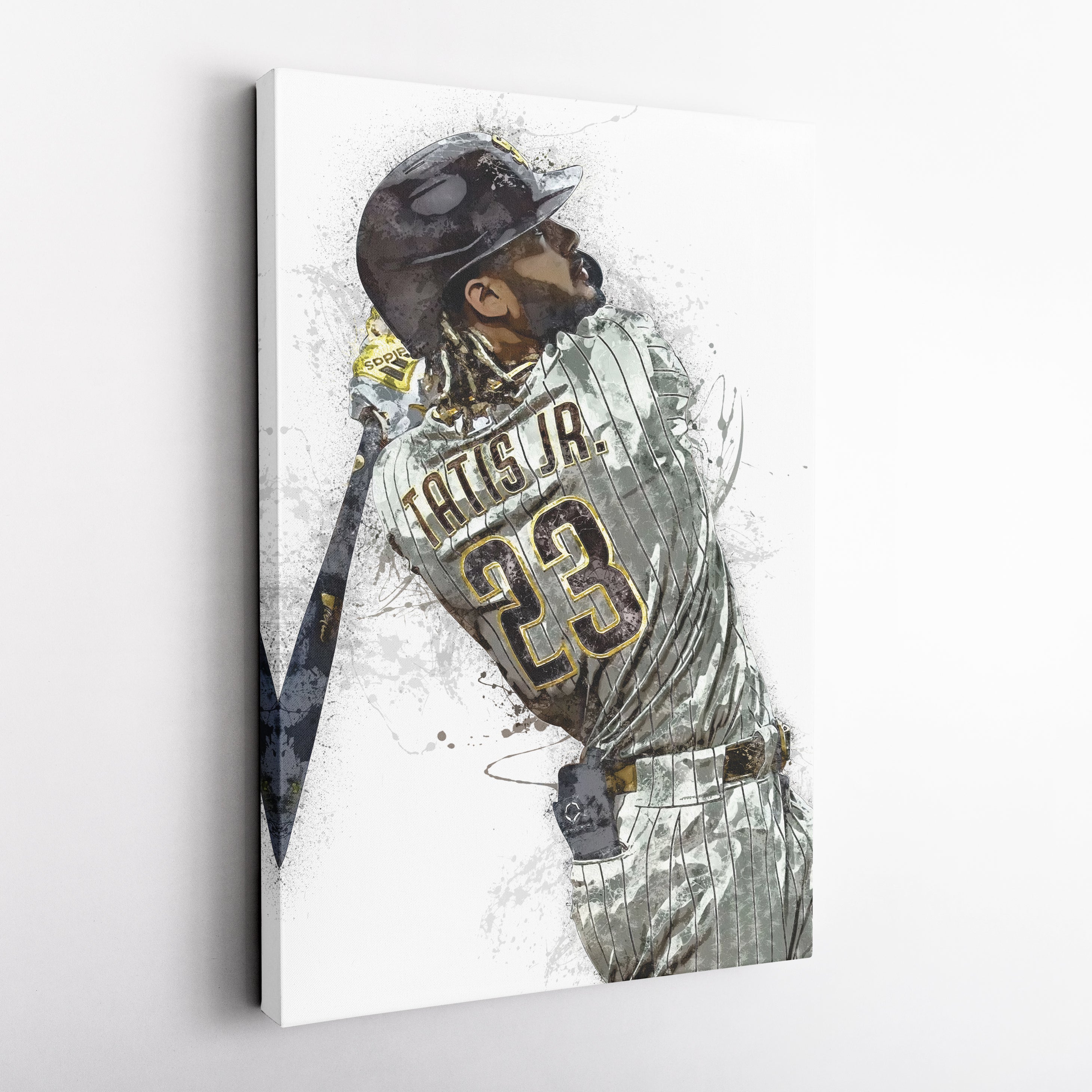 Fernando Tatis Jr. Canvas Art – San Diego Padres Wall Decor