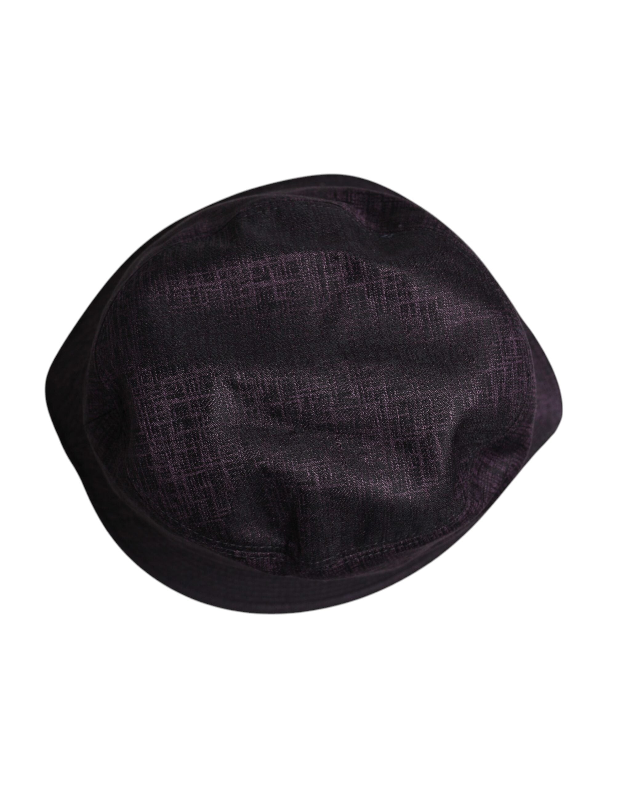 Dolce & Gabbana Black Wide Brim Nylon Bucket Hat