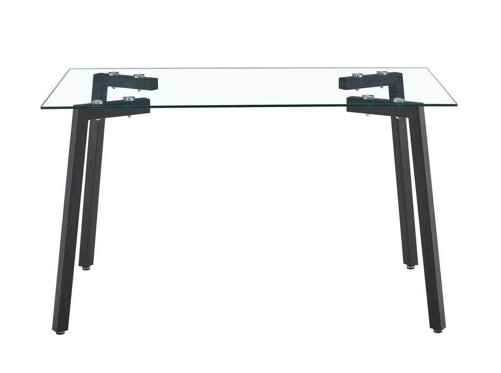 Glass Dining Table  Transparent, 130*80* 8MM