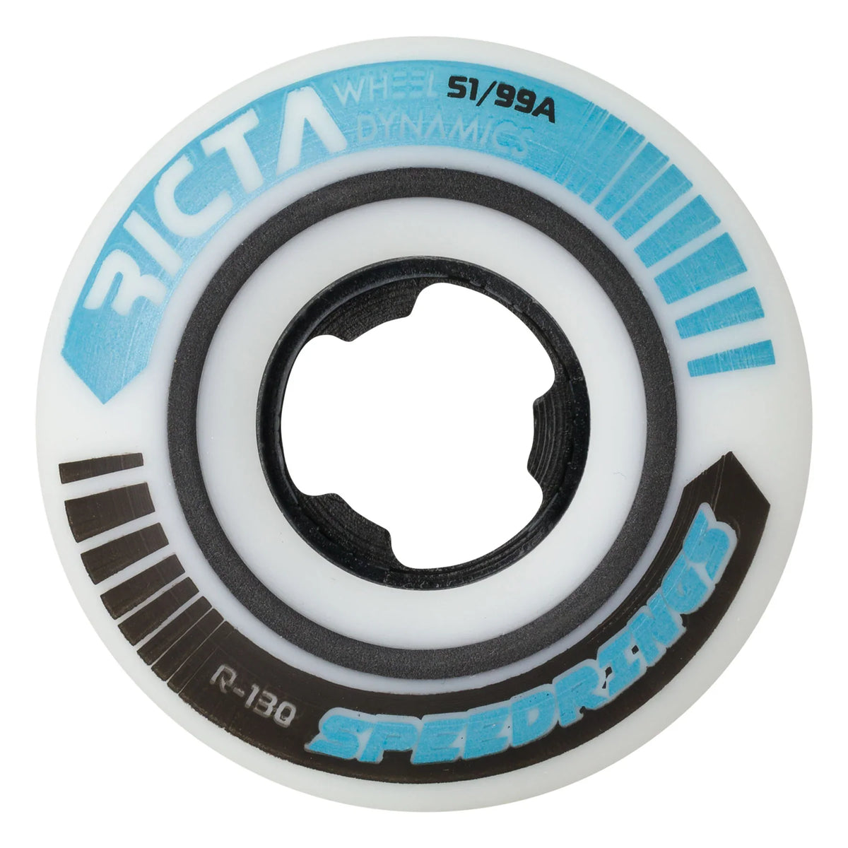 Ricta Speedrings Slim Wheels 51mm 99a - Blue (Set)