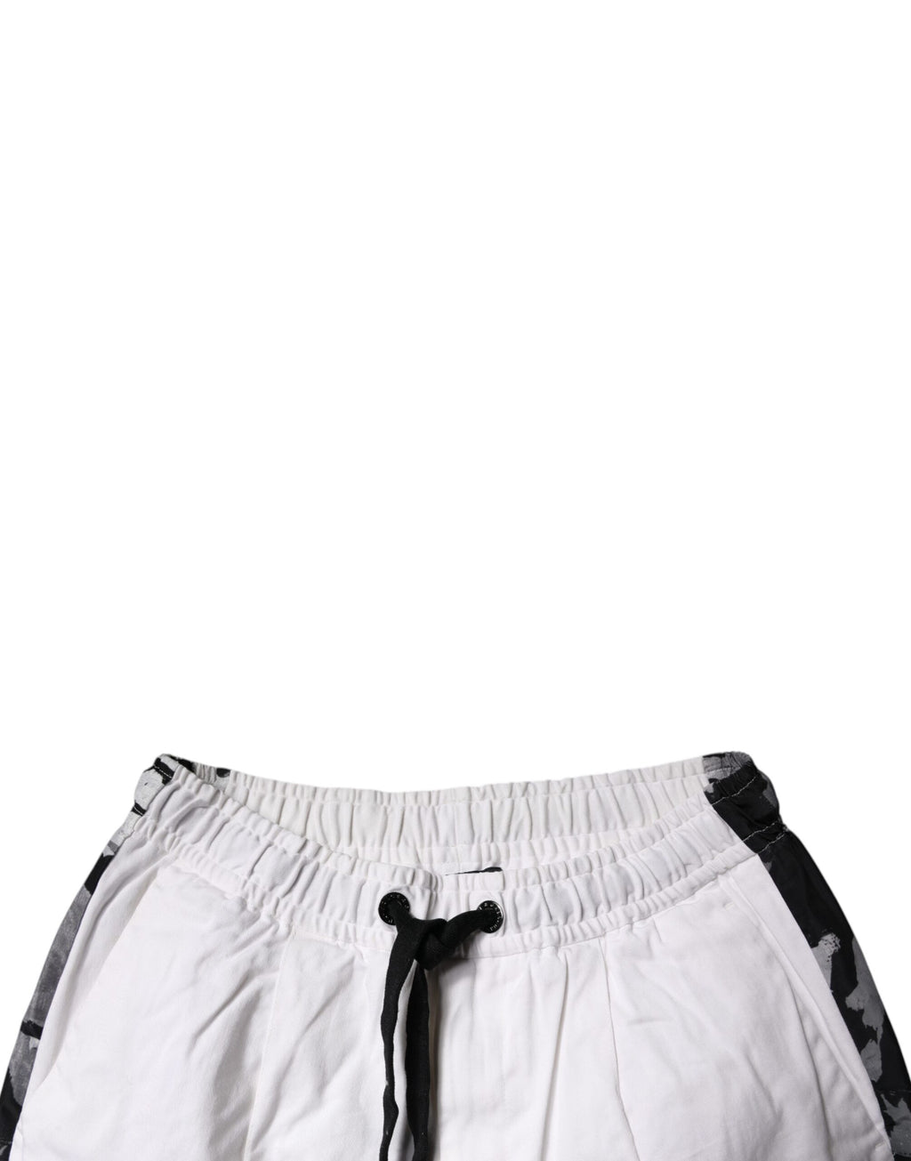 Dolce & Gabbana White Cotton Cargo Jogger Sweatpants Pants