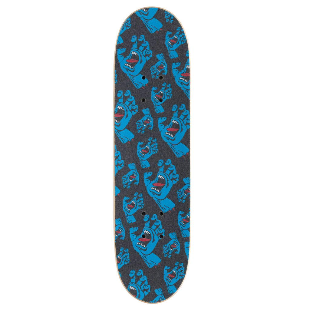 Santa Cruz Classic Dot Super Micro Complete Skateboard - 7.25″ Blue/Red