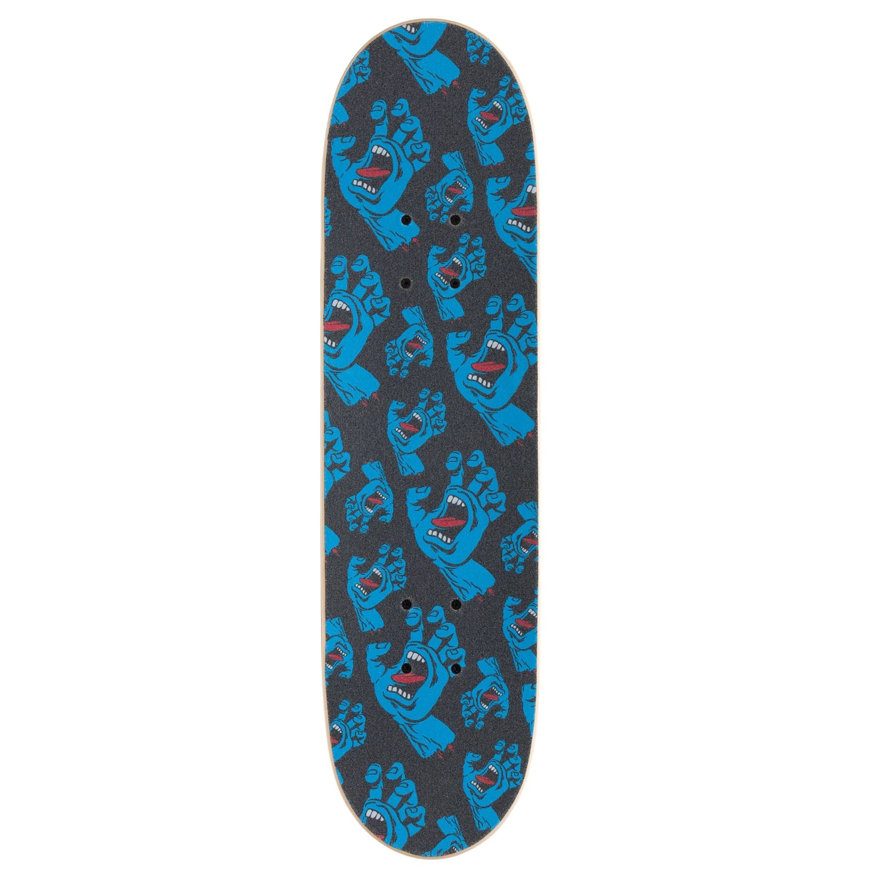 Santa Cruz Classic Dot Super Micro Complete Skateboard - 7.25″ Blue/Red