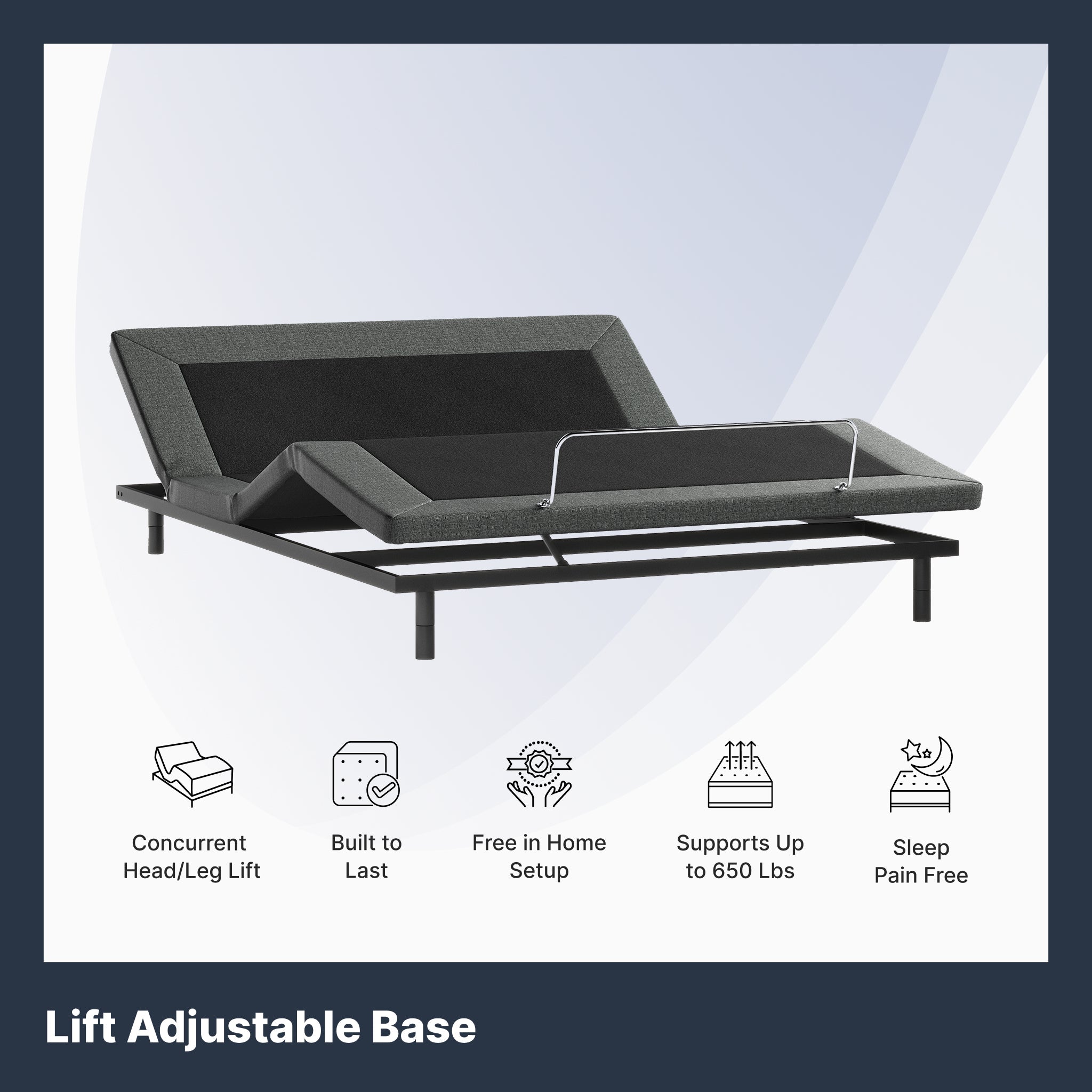 Lift Adjustable Bed Frame