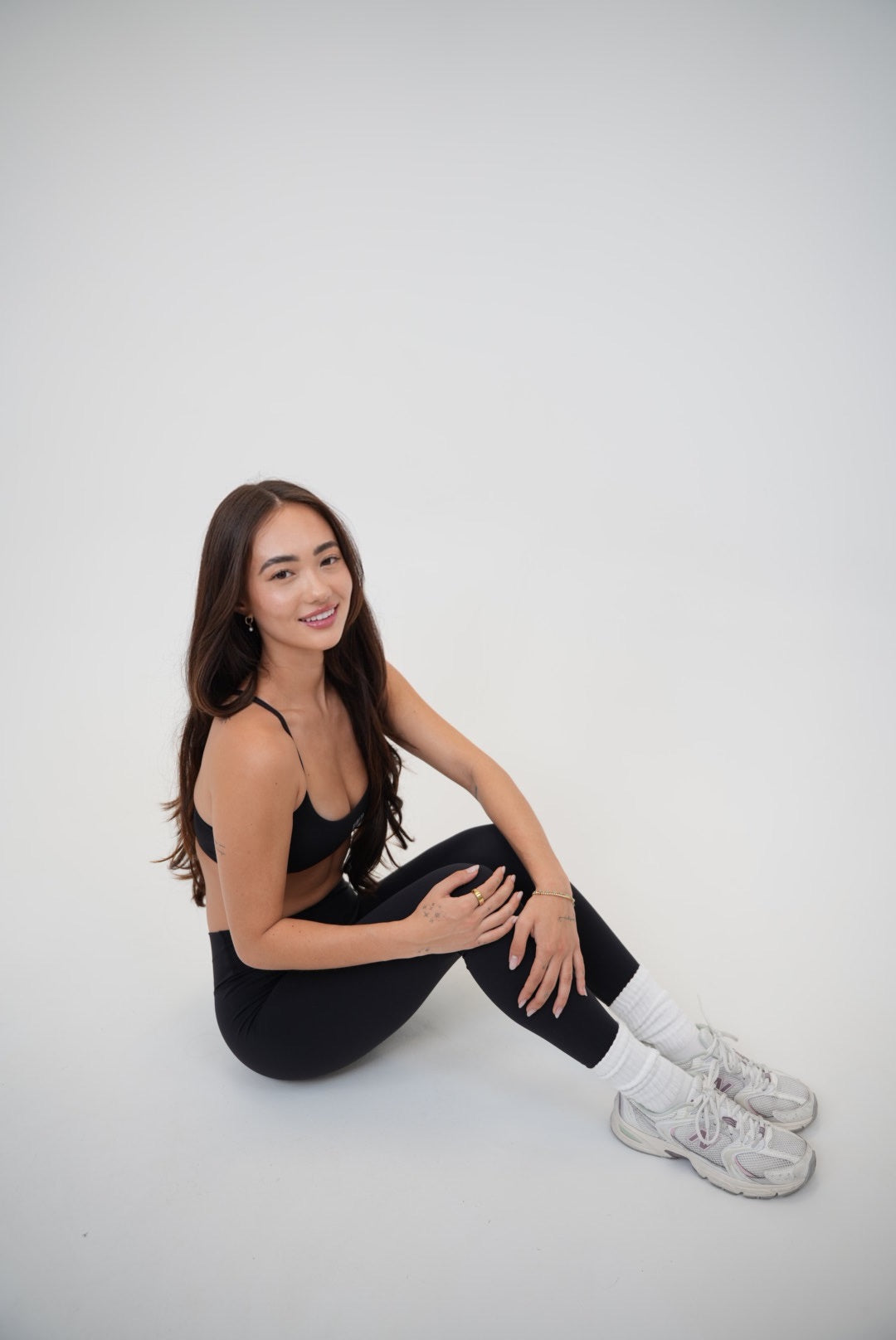 My Time Is Divine Black Sculpt V-Waist Legging