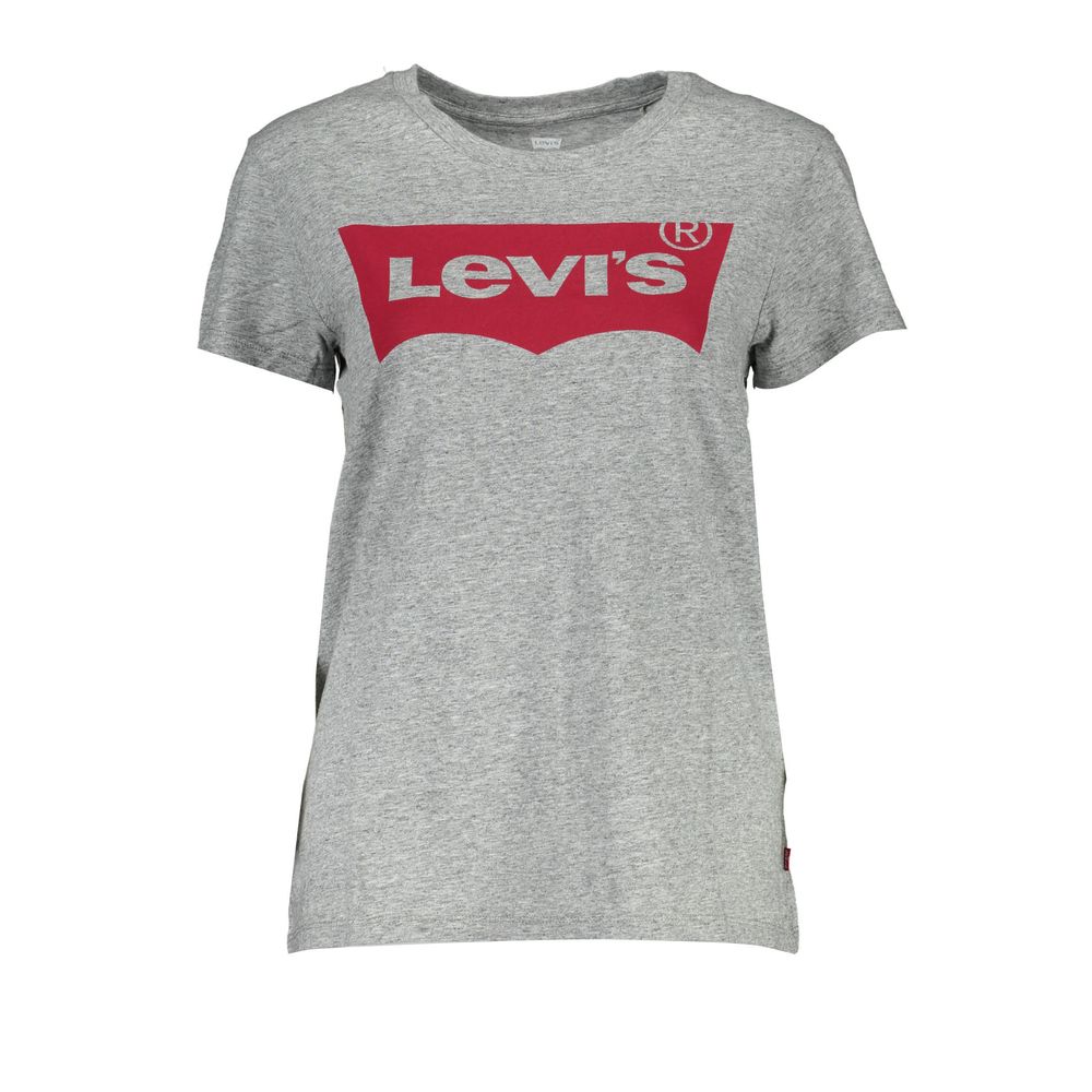Levi's Grigio Cotton Women T-Shirt