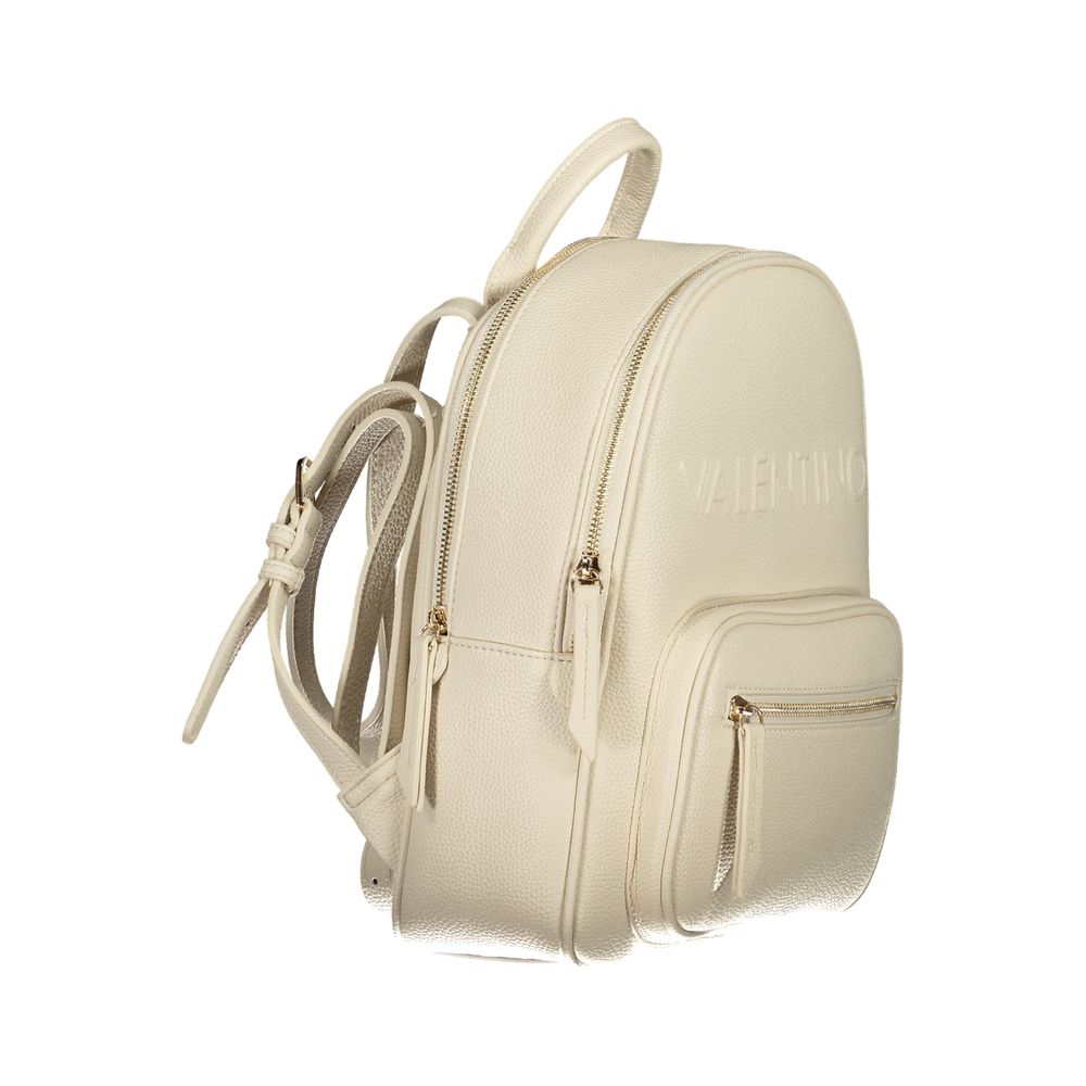 Valentino Beige Polyethylene Backpack