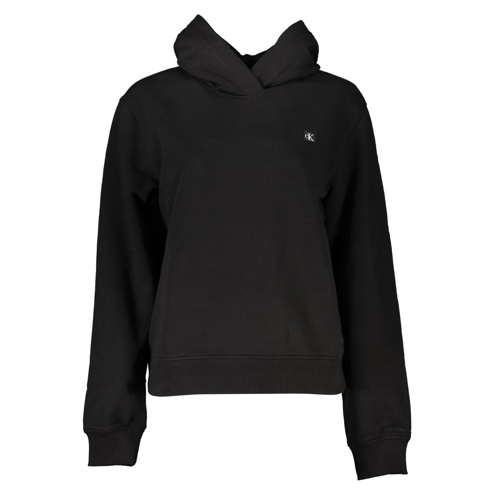 Calvin Klein Black Cotton Women's Sweatshirt