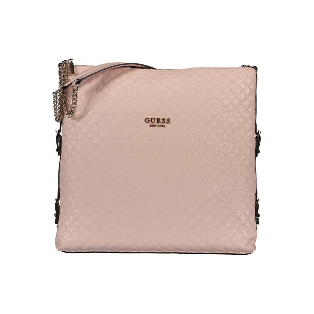 Guess Jeans Rosa Polyurethane Women Handbag