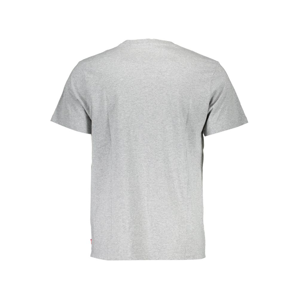 Levi's Grigio Cotton Men T-Shirt