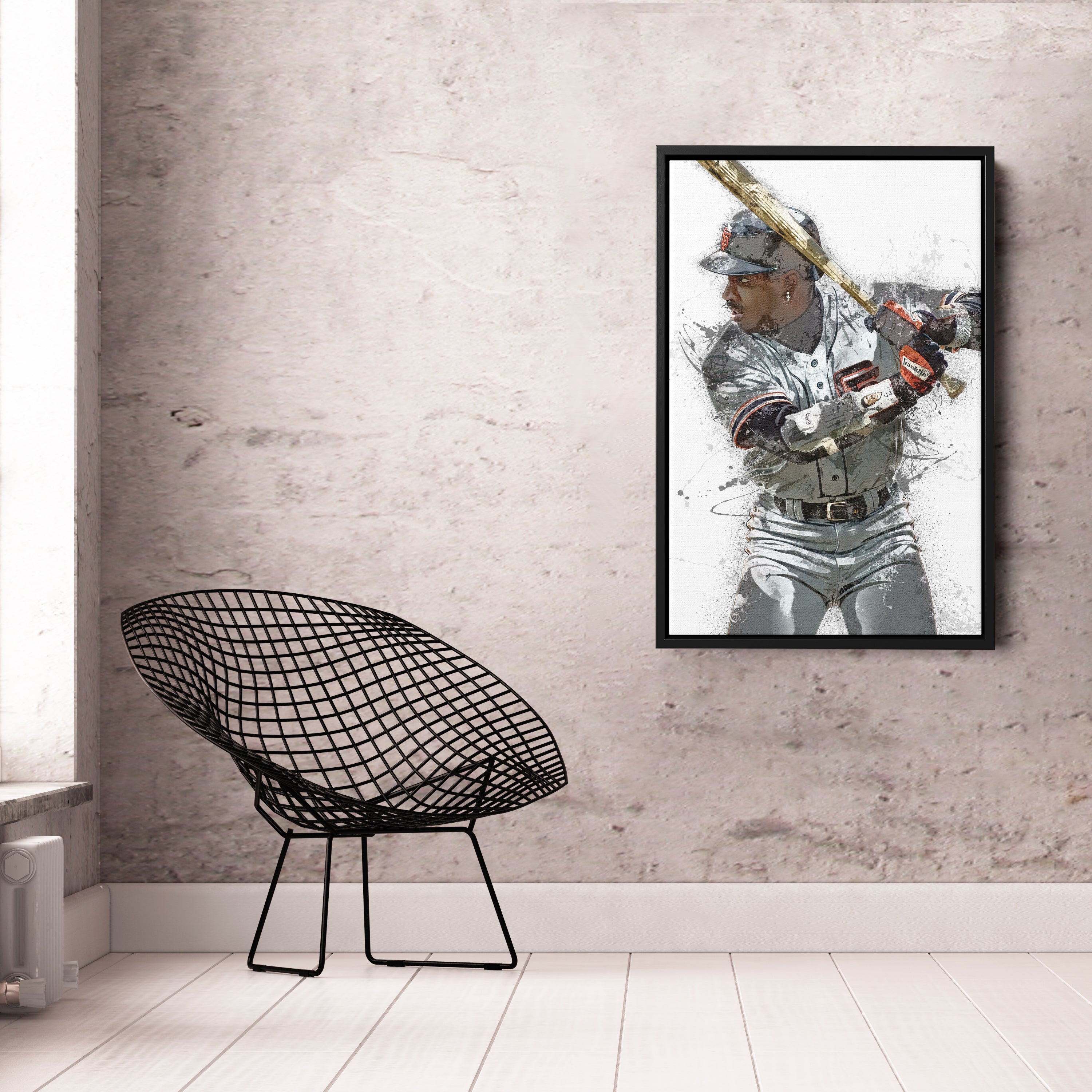 Barry Bonds Canvas Art – San Francisco Giants Wall Decor