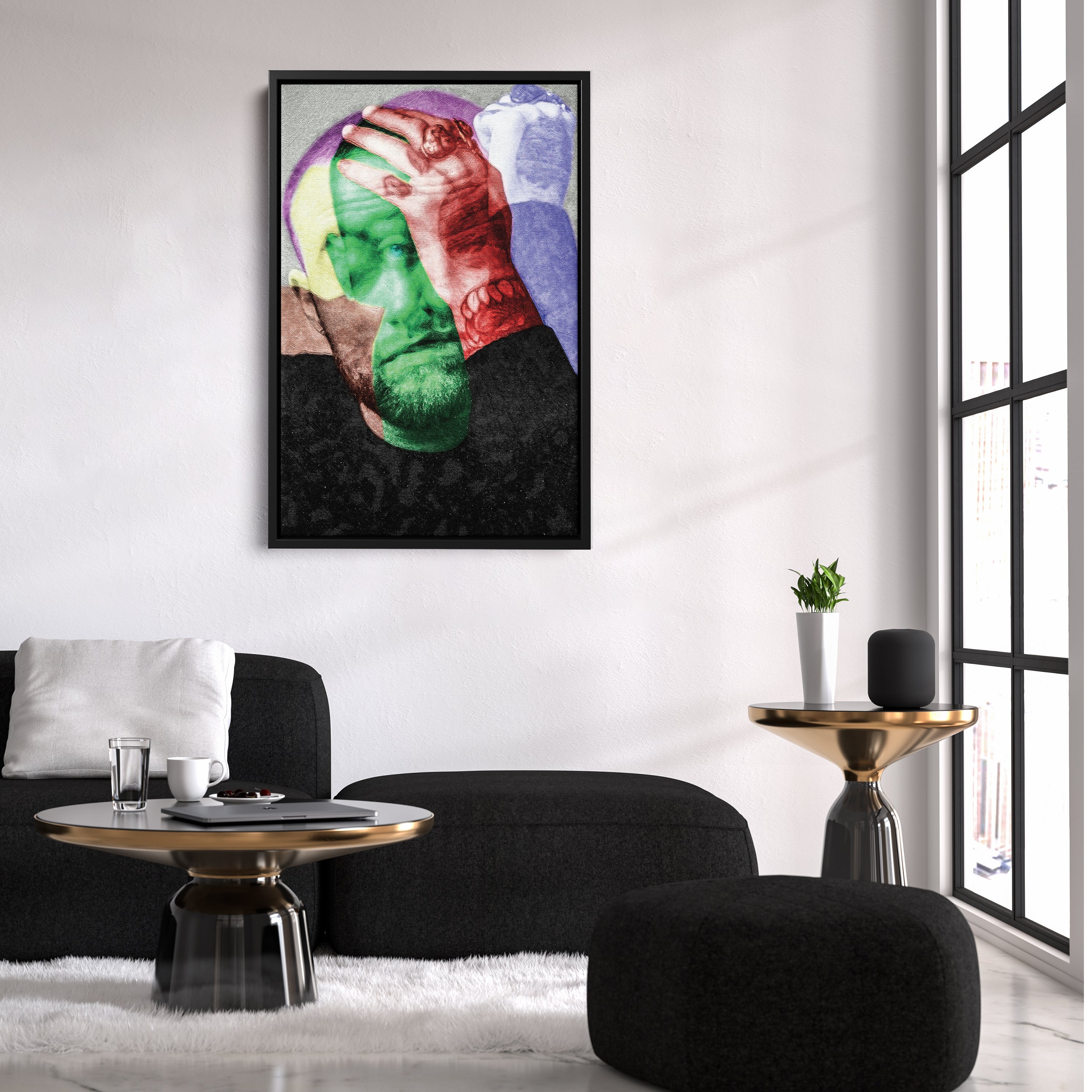 Mac Miller Circles Canvas – Rapper Wall Art Gift for Music Fans and Collectors