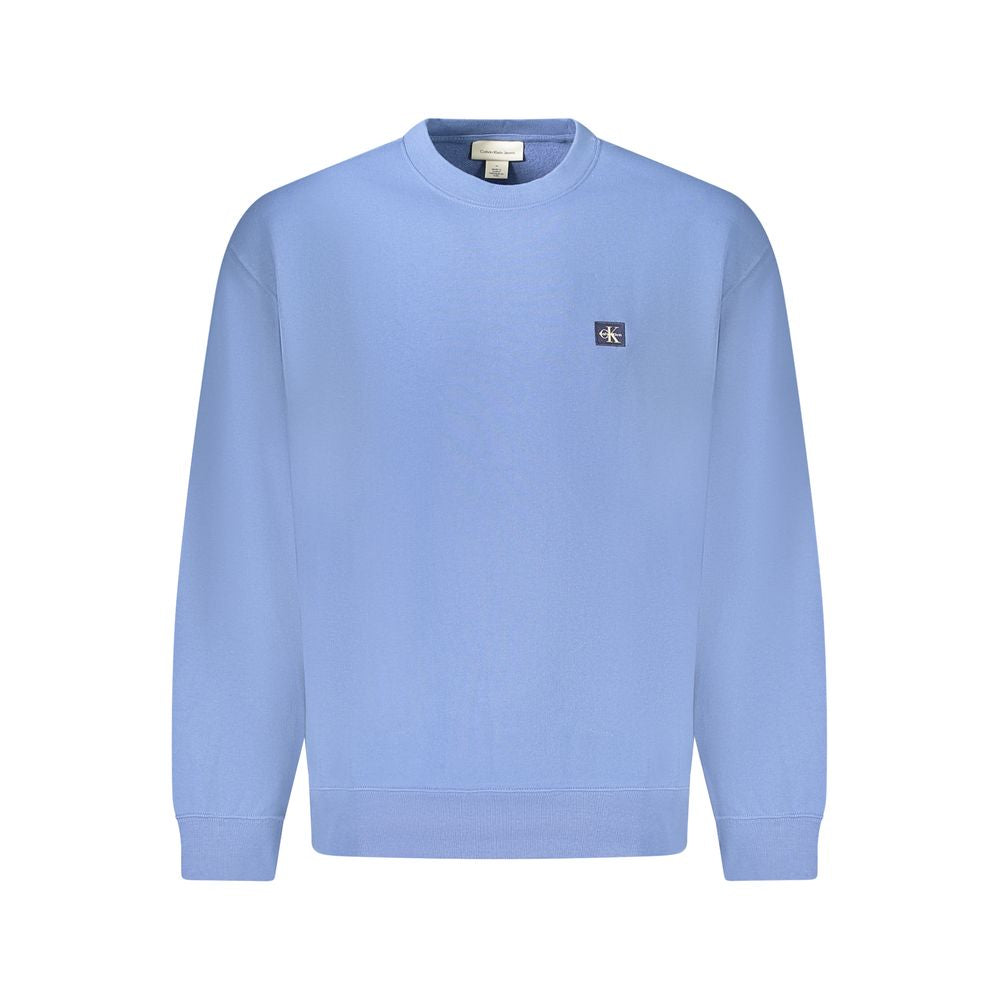 Calvin Klein Blue Cotton Men's Sweatshirt