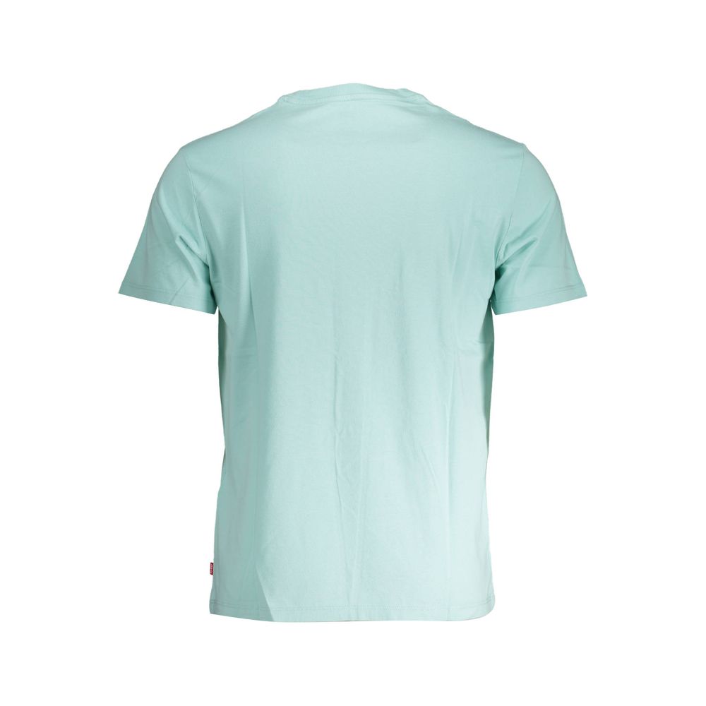 Levi's Azzurro Cotton Men T-Shirt