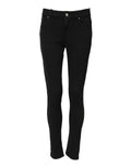Dolce & Gabbana Black Cotton Stretch Slim Fit Denim Jeans