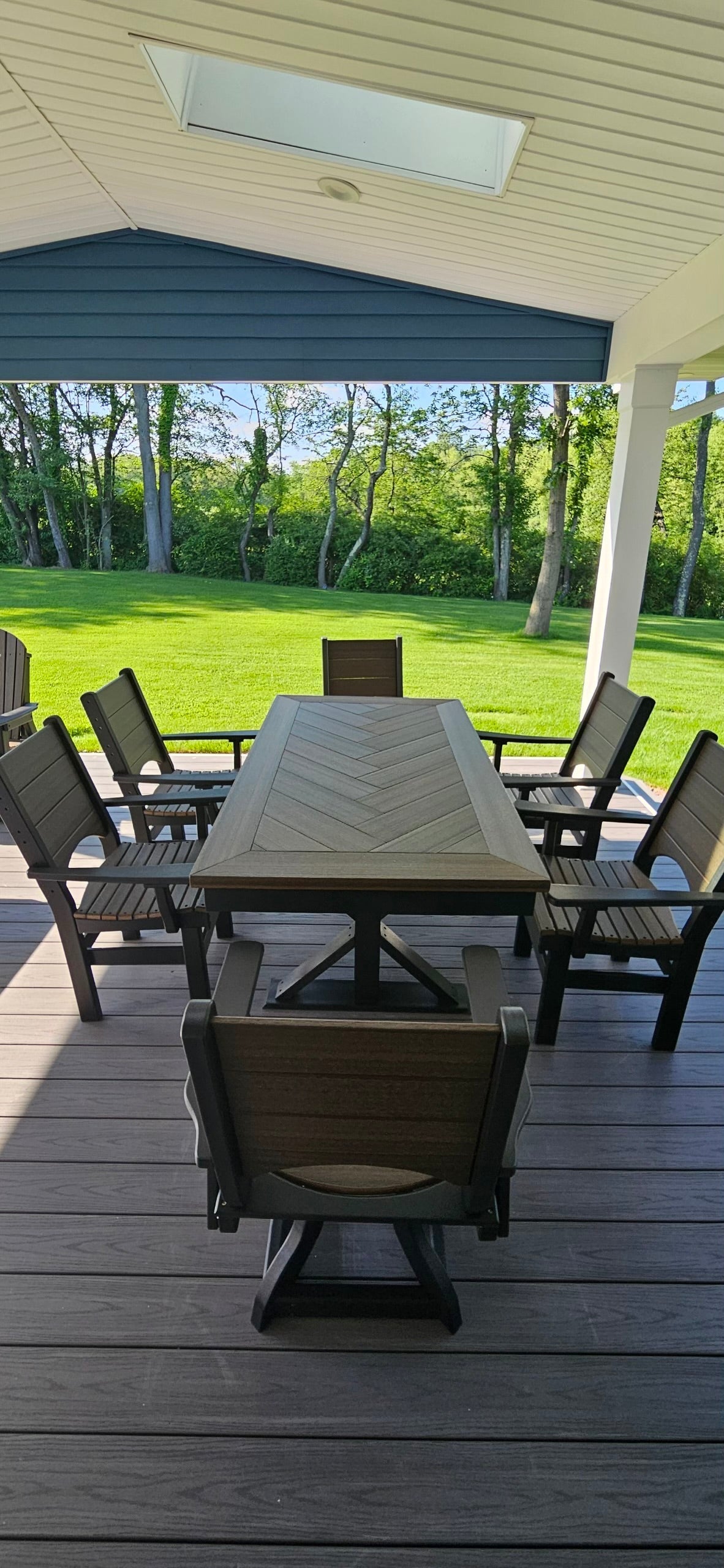 Outdoor Canyon Swivel Dining Chair - HDPE - All-Weather