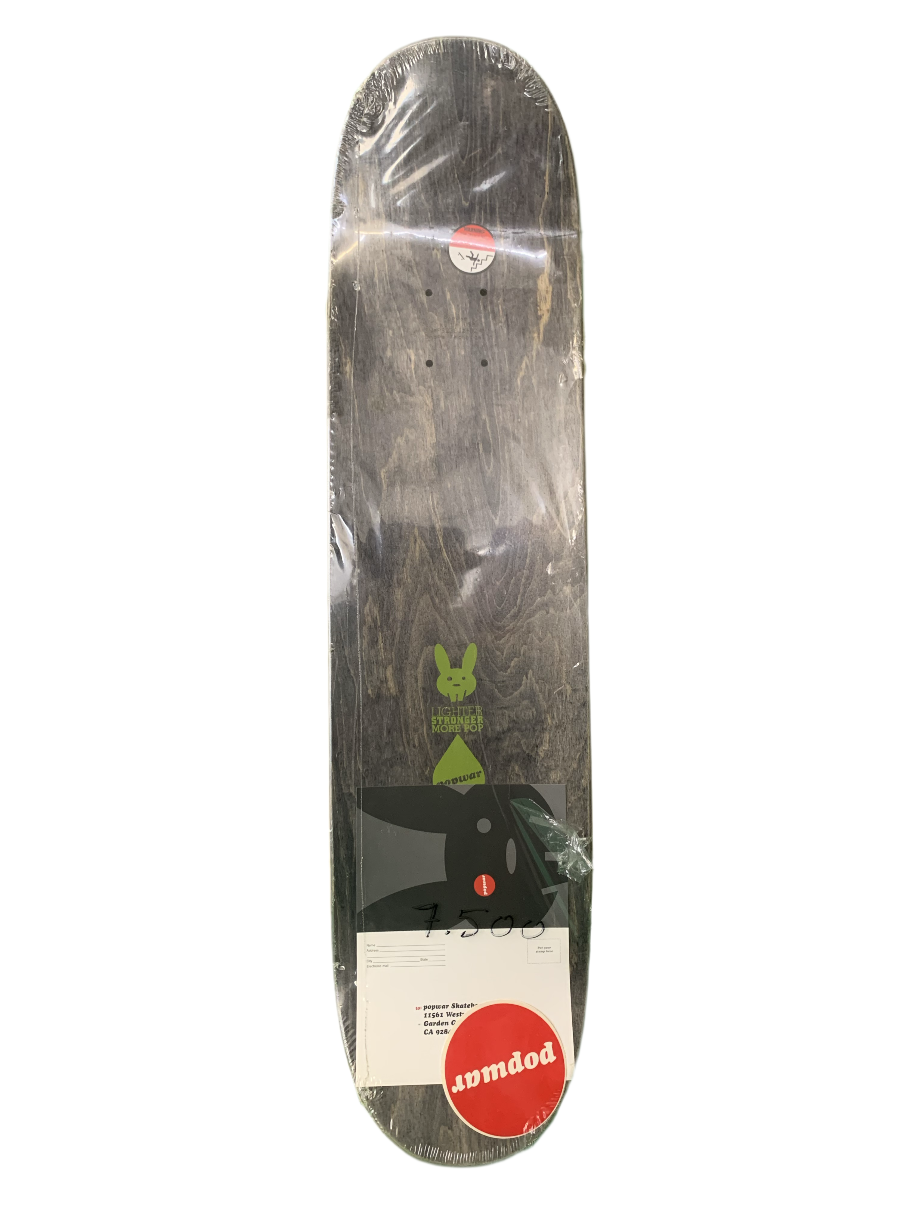 Popwar Cairo Foster Decoy 227 7.75" Classic Skateboard Deck