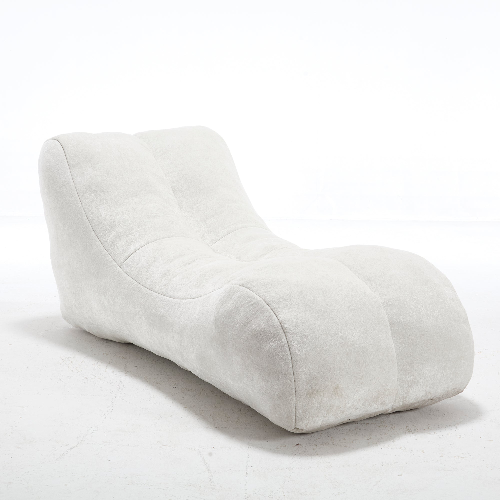 Creative Bean Bag Sofa Chair for Adults with High-Quality Sponge Filling and Polyester Fiber,59x30x23.6 inches