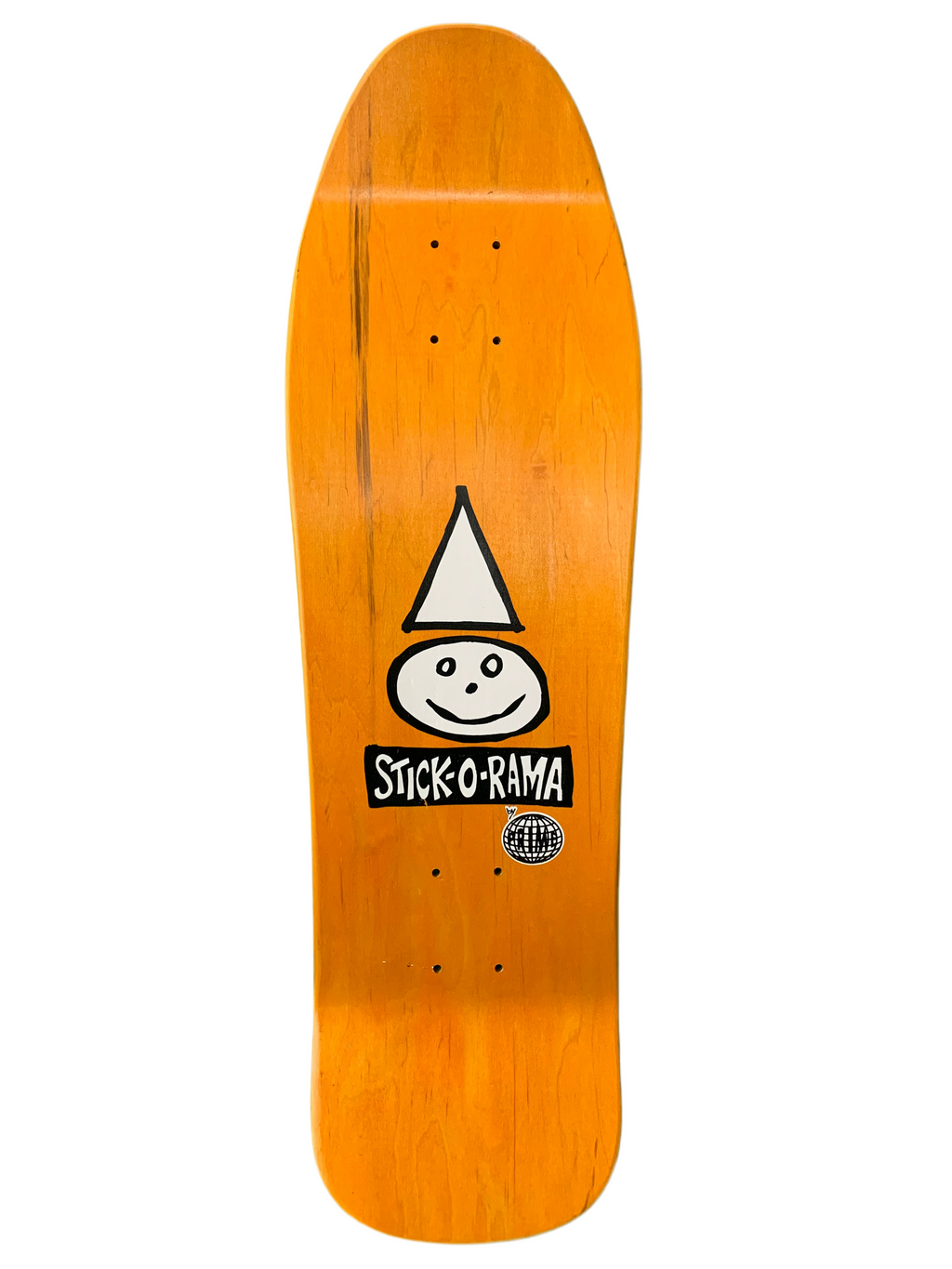 Prime Stick-O-Rama Assorted Stain 9.5" Classic Skateboard Deck with Stickers