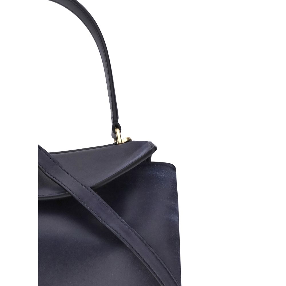 Balenciaga Blue Calf Leather Bos Taurus Shoulder Bag