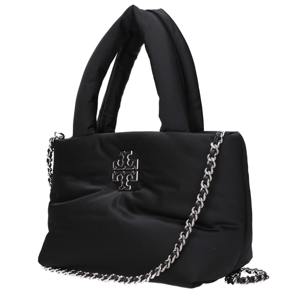 Tory Burch Black Fabric Handbag