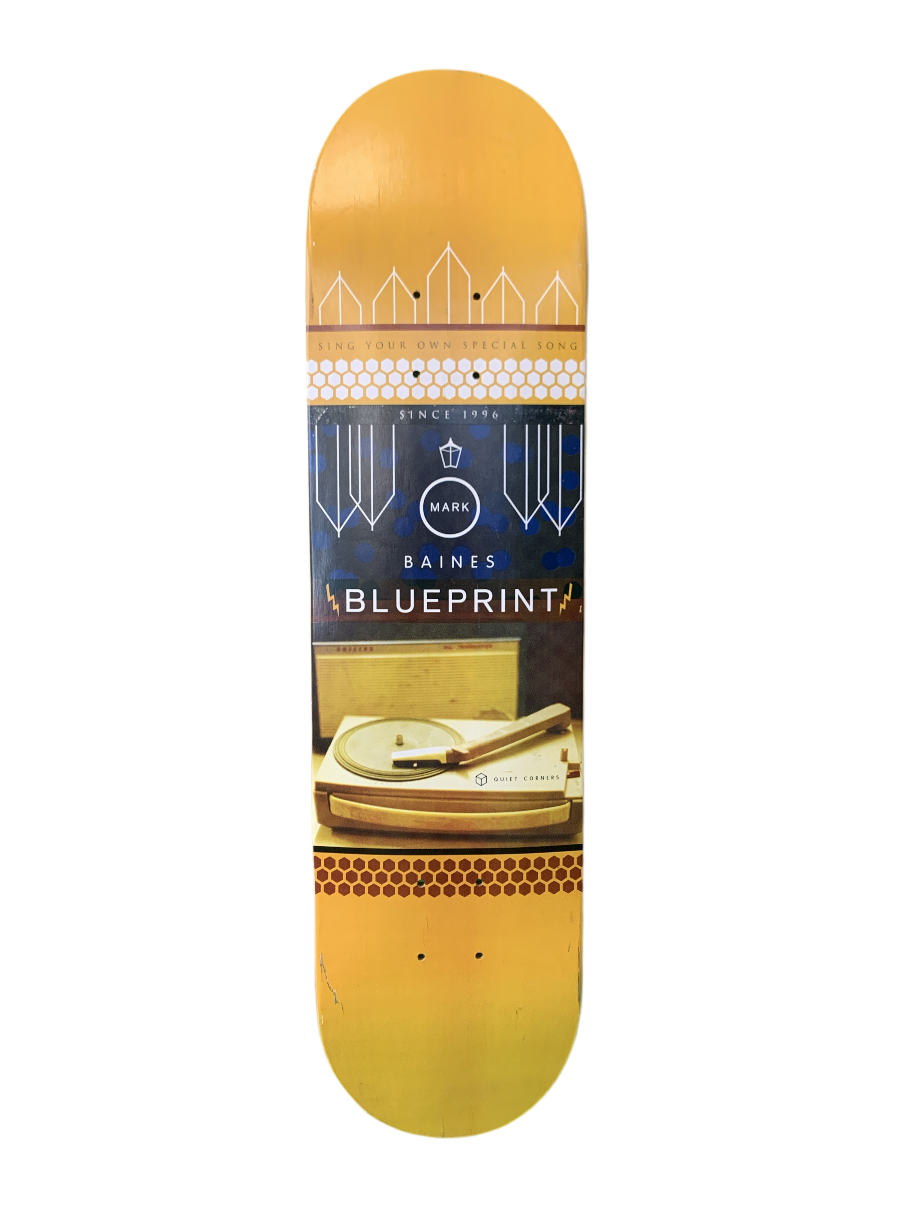 Blueprint Mark Baines Quiet Corners 8" Classic Skateboard Deck