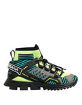Dolce & Gabbana Multicolor Sorrento Socks Men Sneakers Shoes