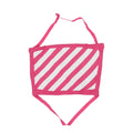 Off-White Pink Cotton Facemask