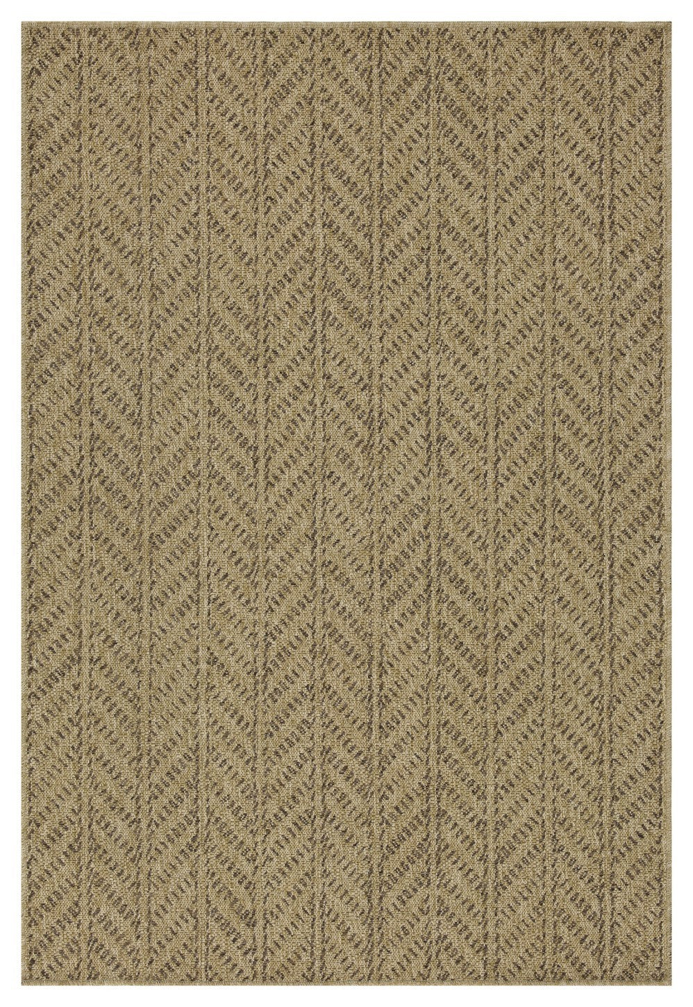 Earth GC_NTL1013 Jute/Mocha 7 ft. 10 in. x 10 ft. 3 in. Indoor/Outdoor Area Rug