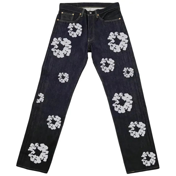 Levi's x Denim Tears The Cotton Wreath Selvedge Jean 'Raw Indigo'