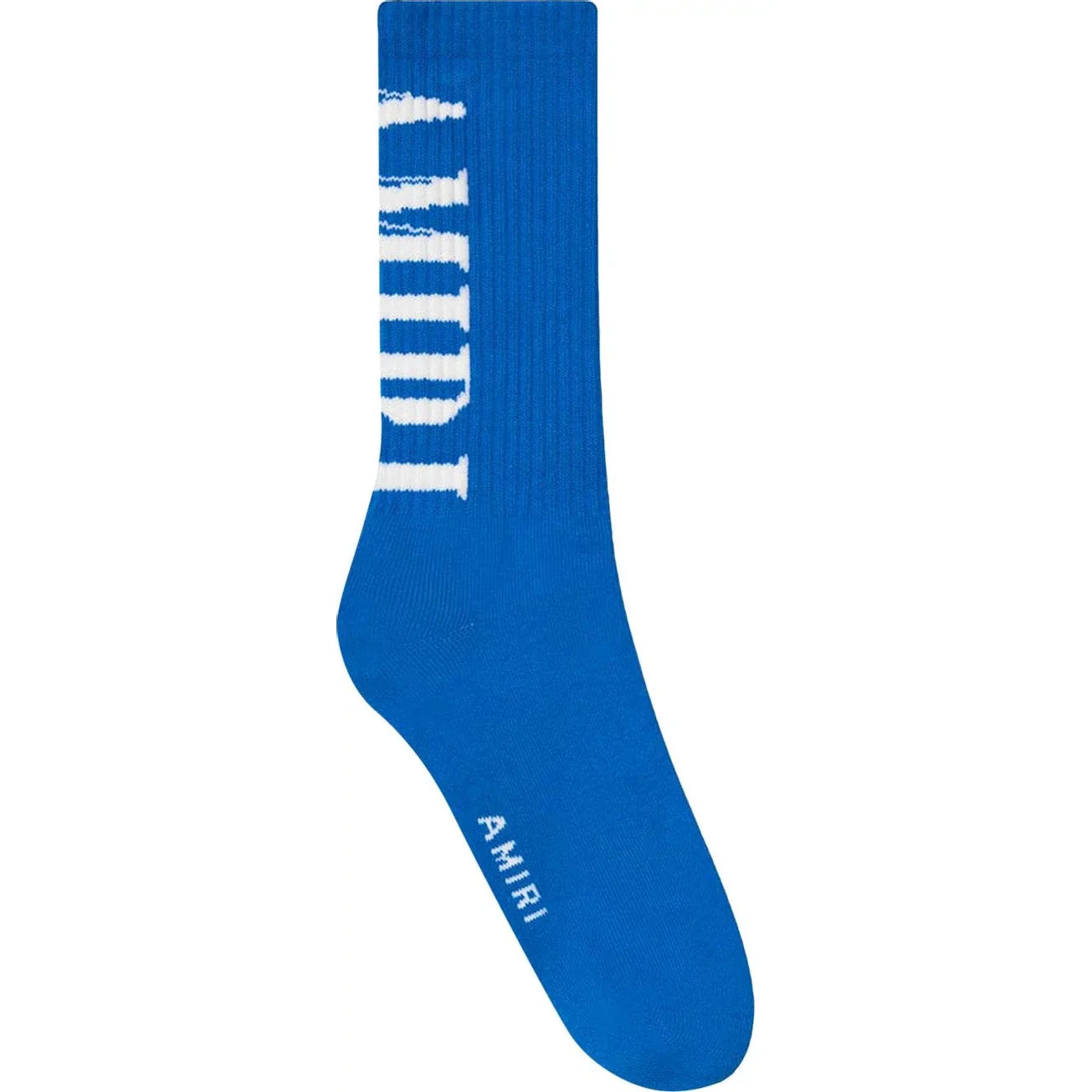 Amiri Vertical Core Logo Sock 'Blue'