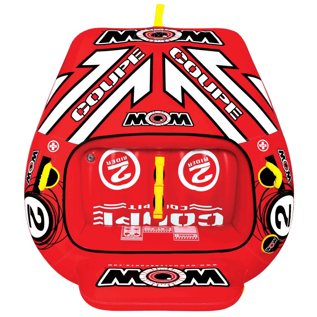 WOW Watersports Coupe Cockpit 1 - 2 Person Inflatable Towable Cockpit Tube