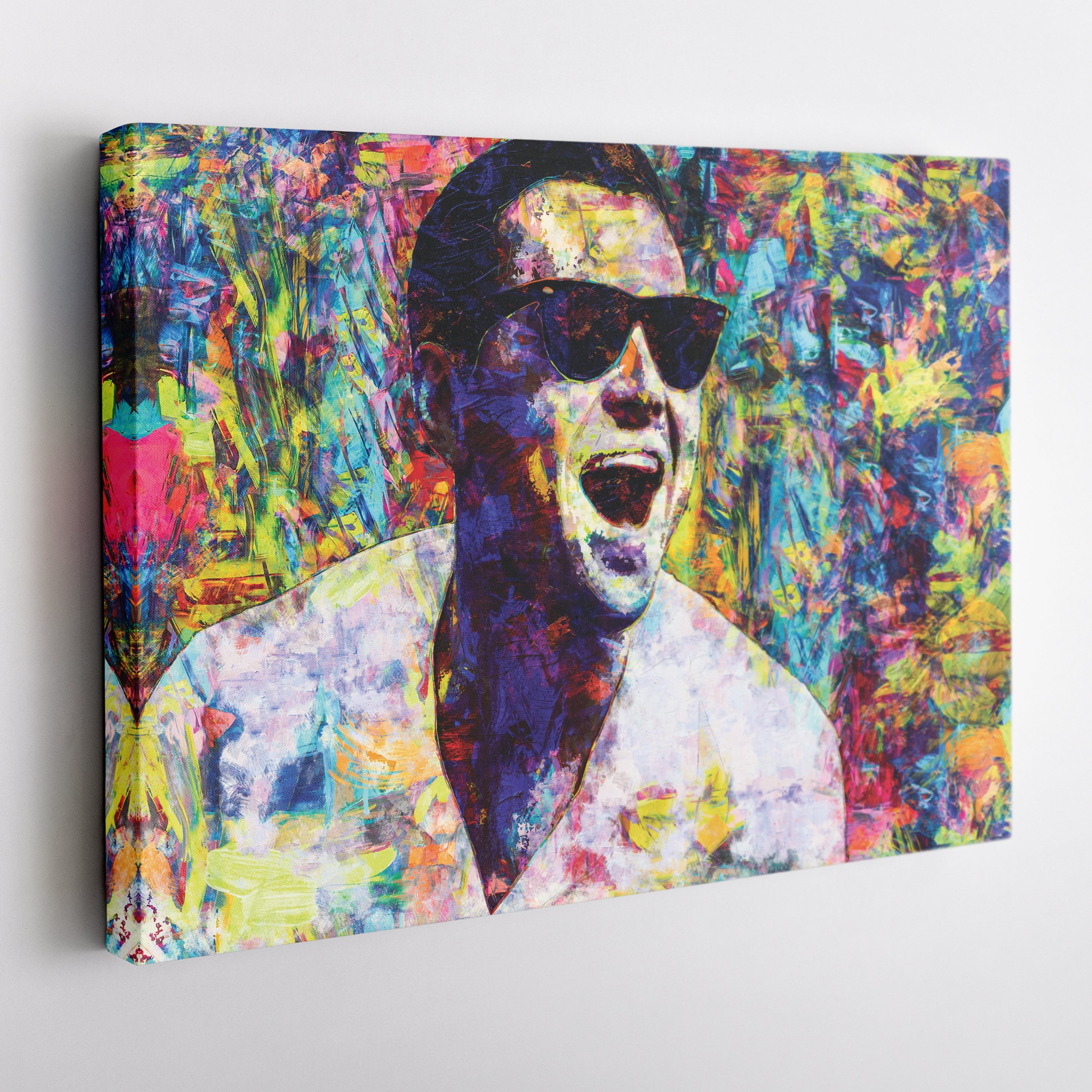 Wolf of Wall Street Canvas Art – Laughing at Life Decor