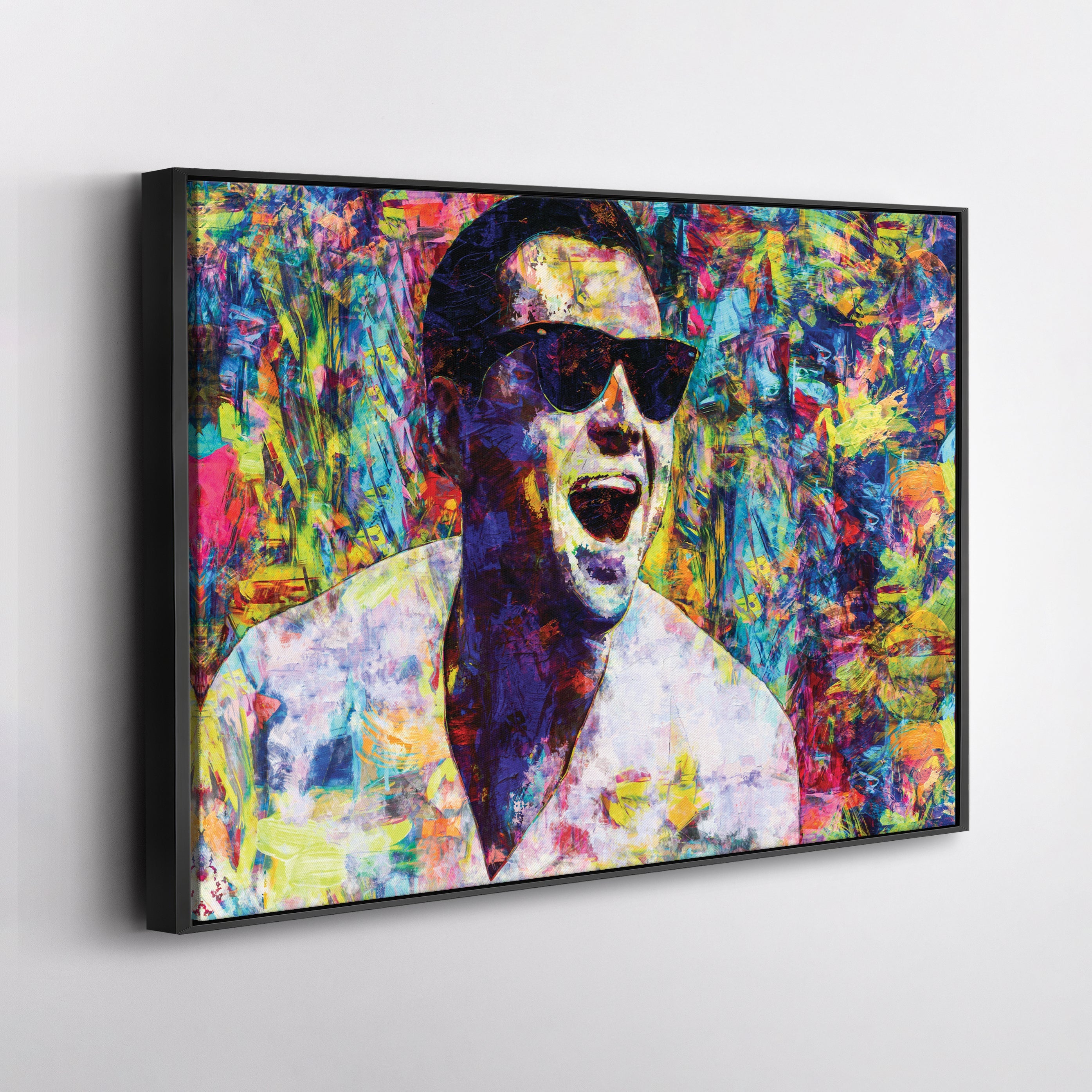 Wolf of Wall Street Canvas Art – Laughing at Life Decor