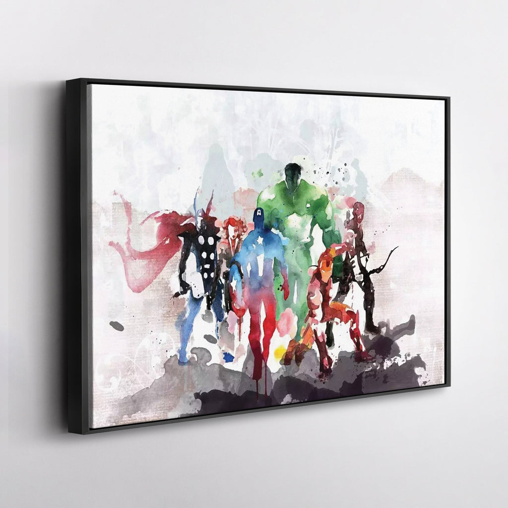 Avengers Canvas Art – Marvel Superhero Wall Decor