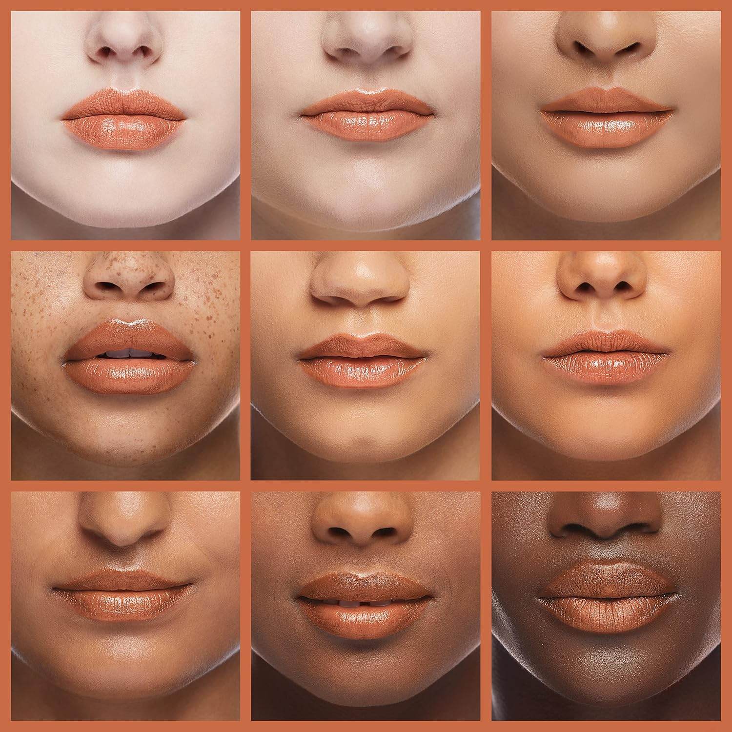 L’Oréal Paris Makeup Colour Riche Plump and Shine Lipstick, for Glossy, Radiant, Visibly Fuller Lips with an All-Day Moisturized Feel, 101 Nectarine Plump, 0.1 oz.