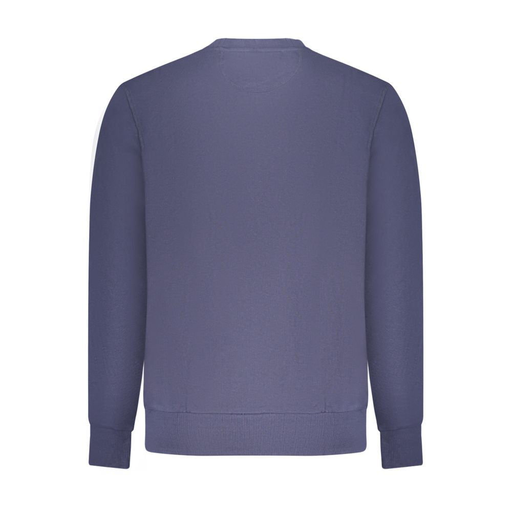 North Sails Blue Cotton Men's Sweatshirt