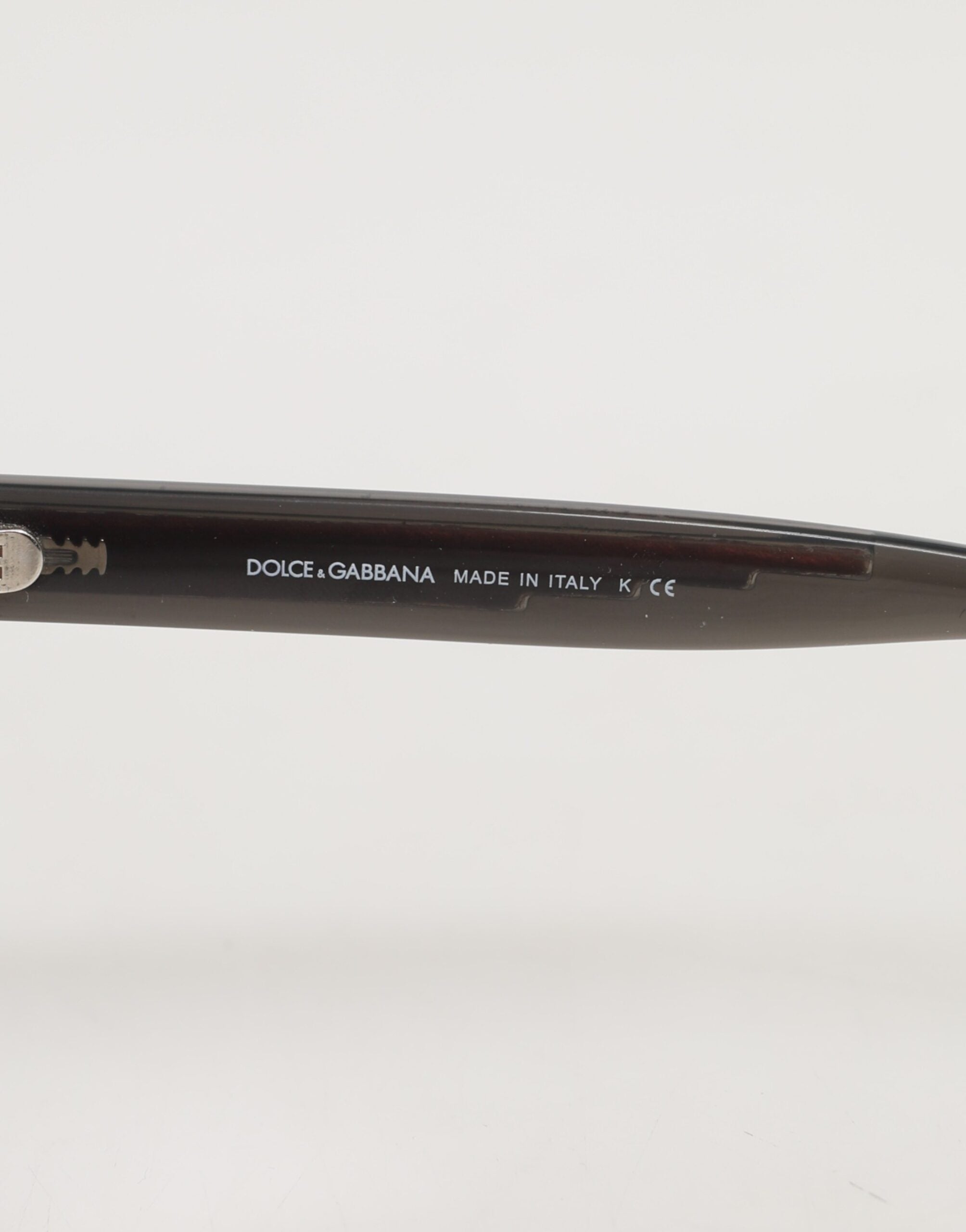 Dolce & Gabbana Black Pink Mirrored Cat Eye Sequined Sunglasses