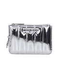 Michael Kors Gray Leather Wallet