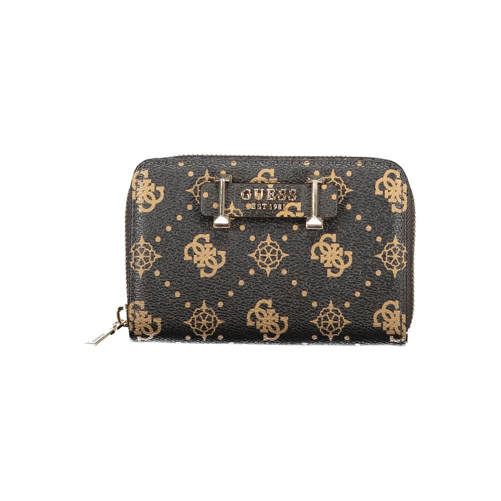 Guess Jeans Marrone Poliuretano Women Wallet