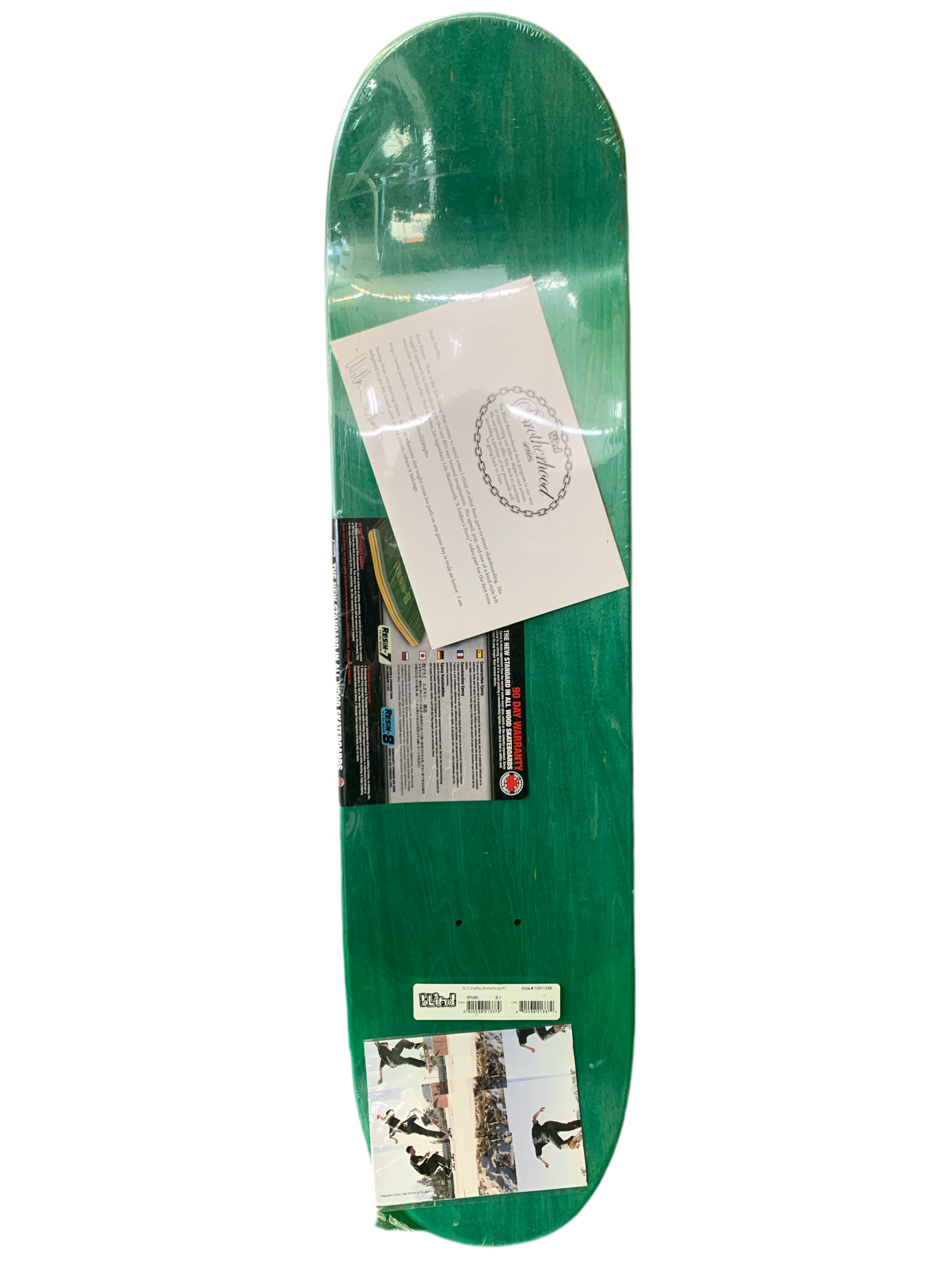 Blind Sean Sheffey Brotherhood Series R7 8.1" Classic Skateboard Deck