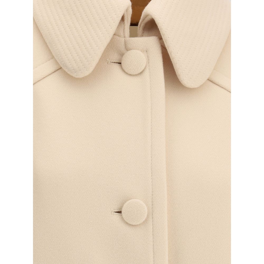 Valentino Wool Drap Caban