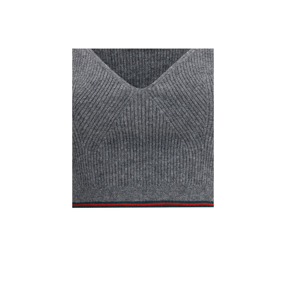 Gucci V-neck ribbed Top