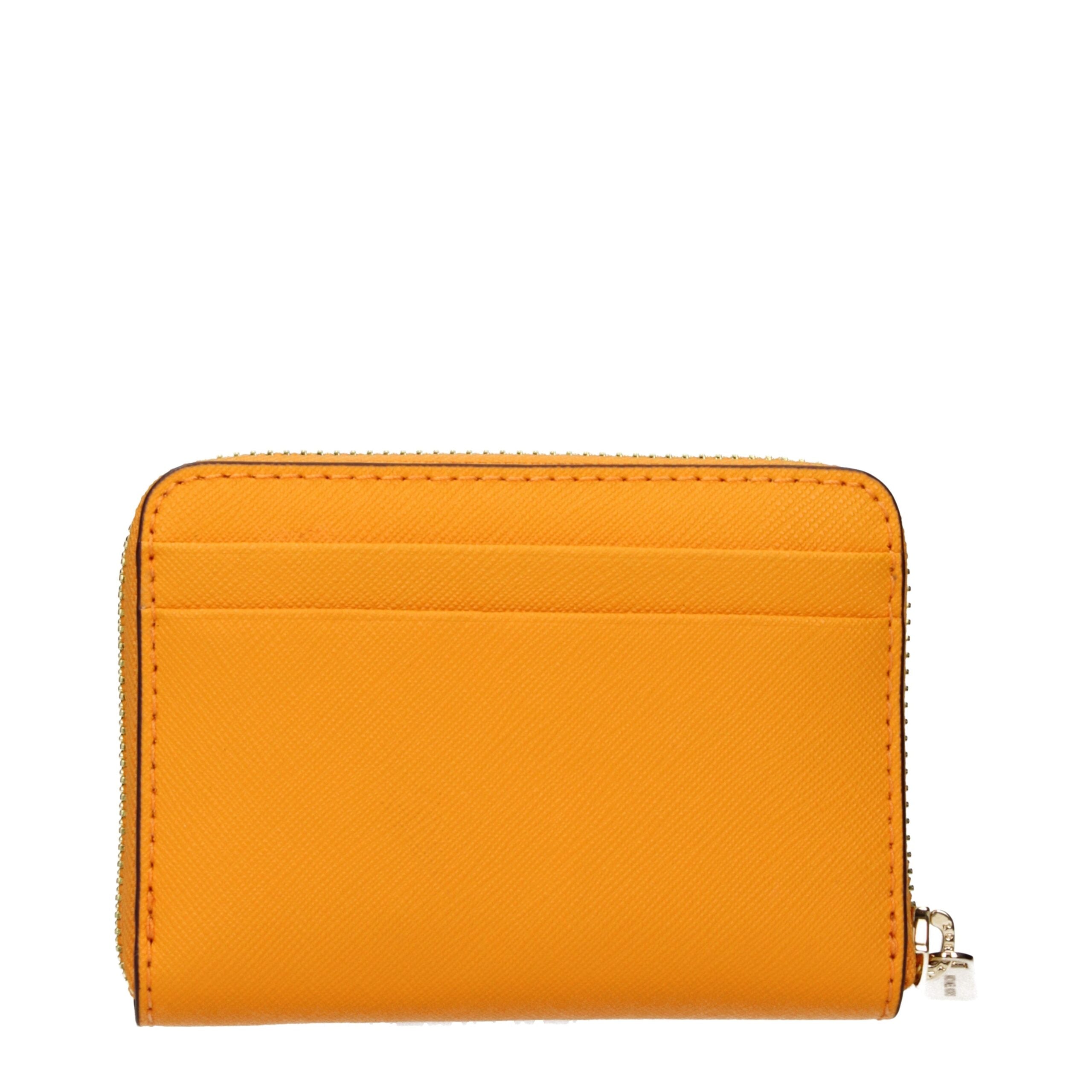 Michael Kors Orange Leather Cardholders