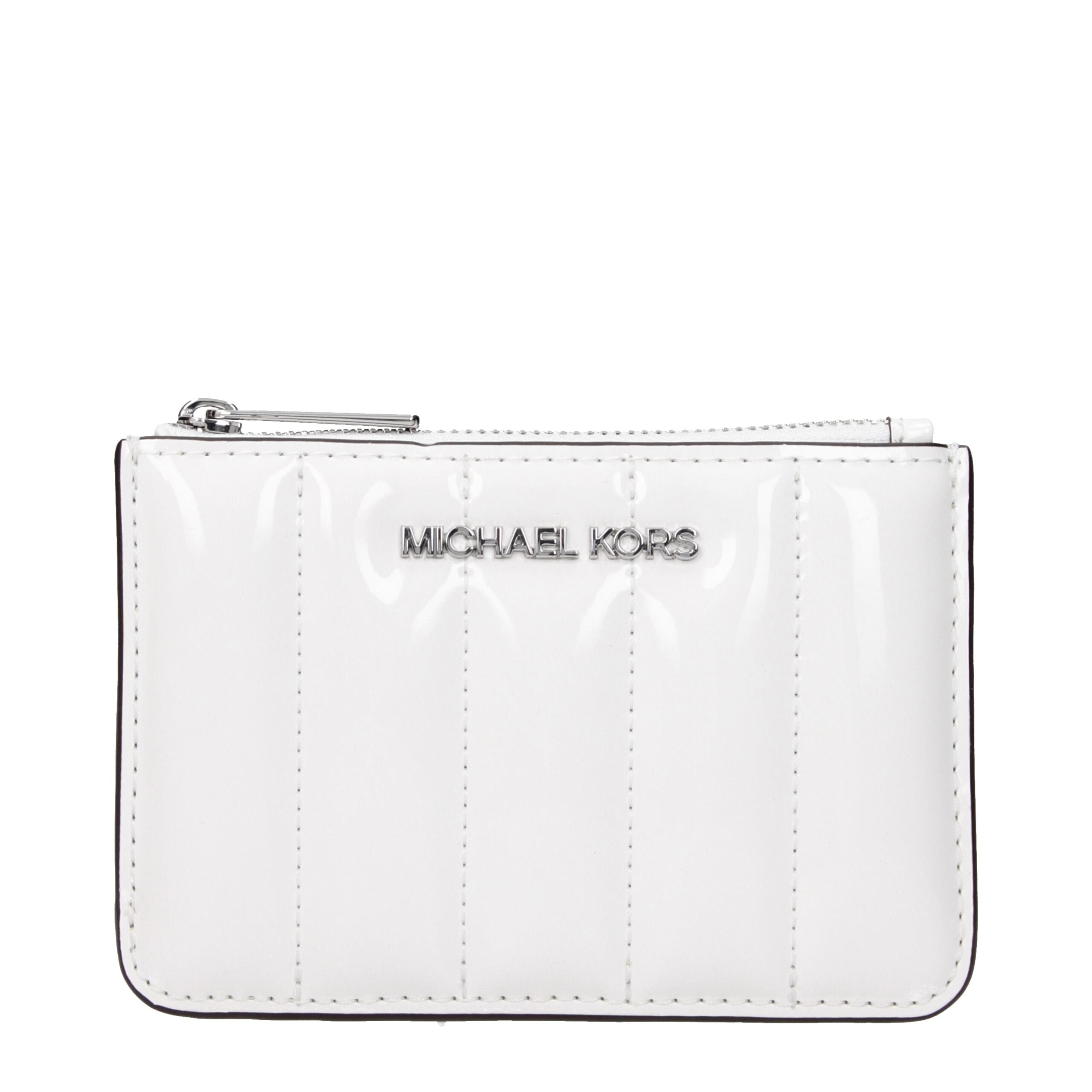 Michael Kors White Leather Wallets