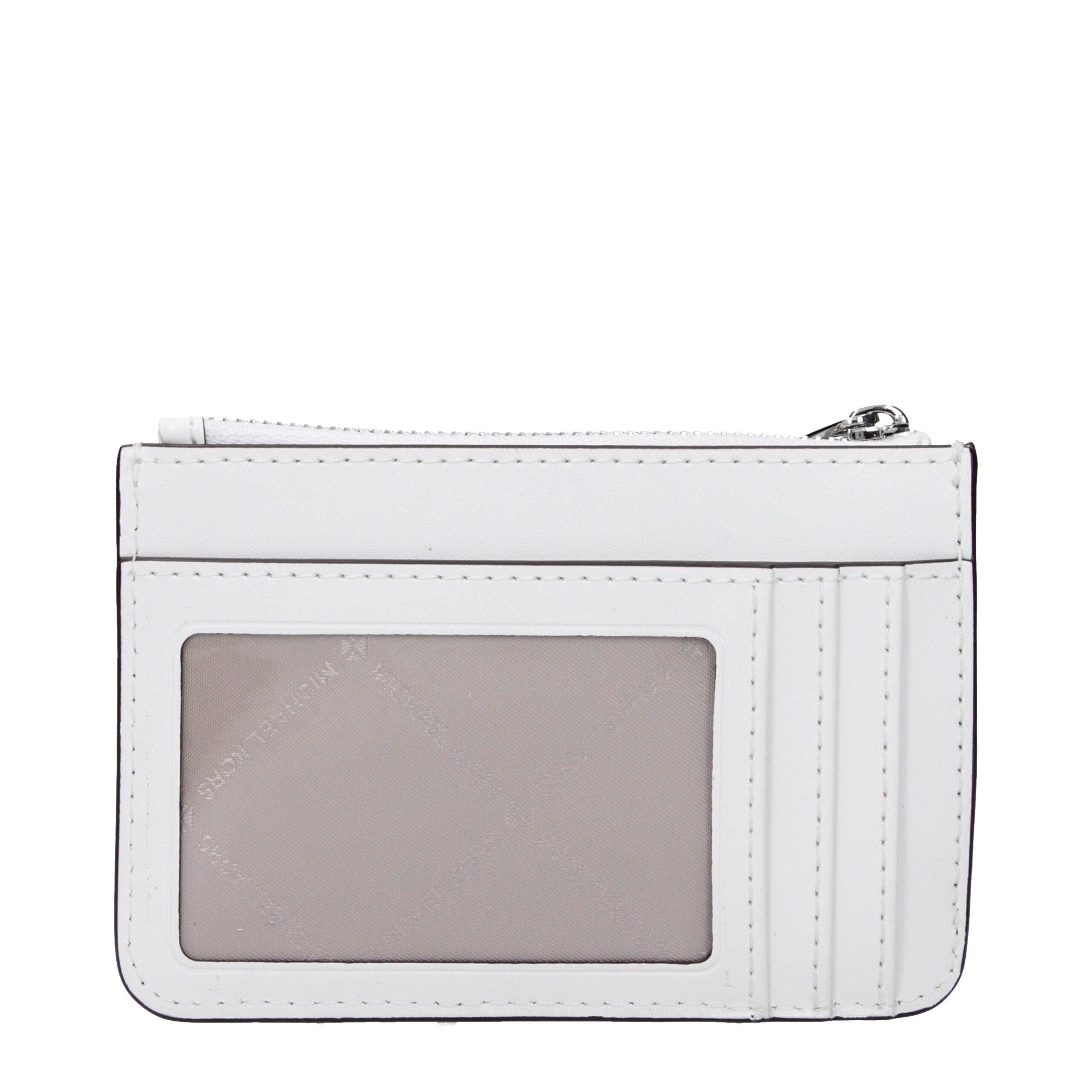 Michael Kors White Leather Wallets
