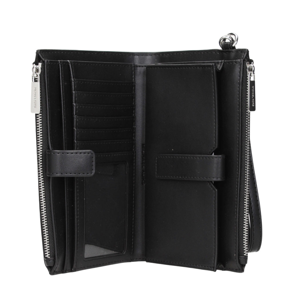 Michael Kors Black Fabric Wallets