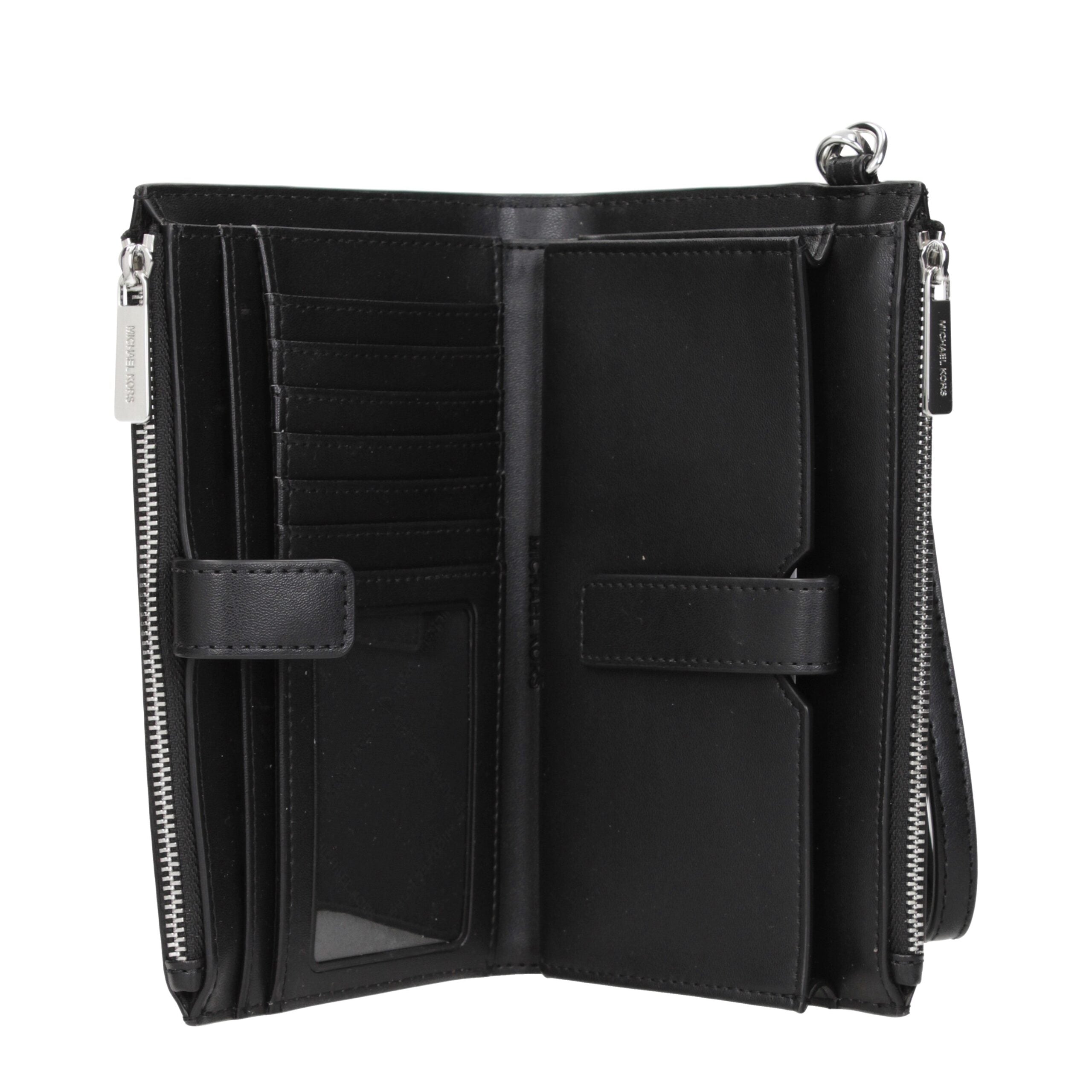 Michael Kors Black Fabric Wallets