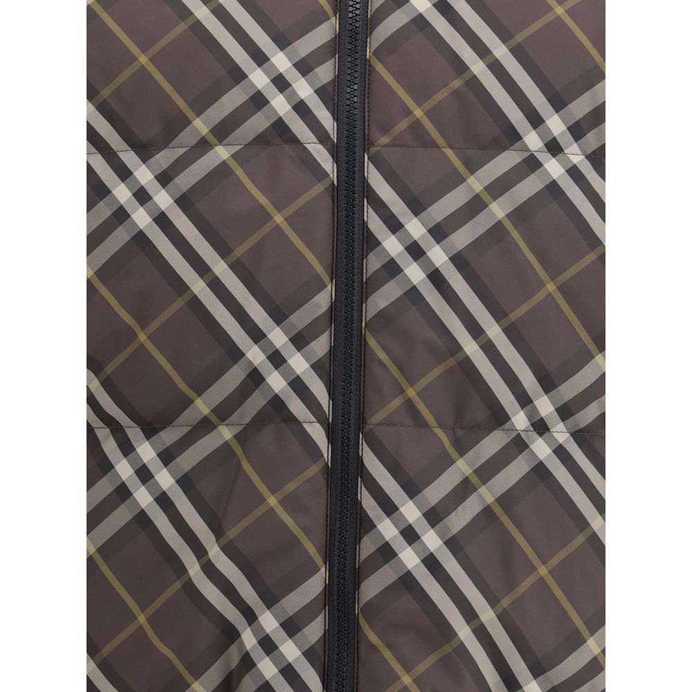Burberry Reversible Check Snowdon Puffer Jacket